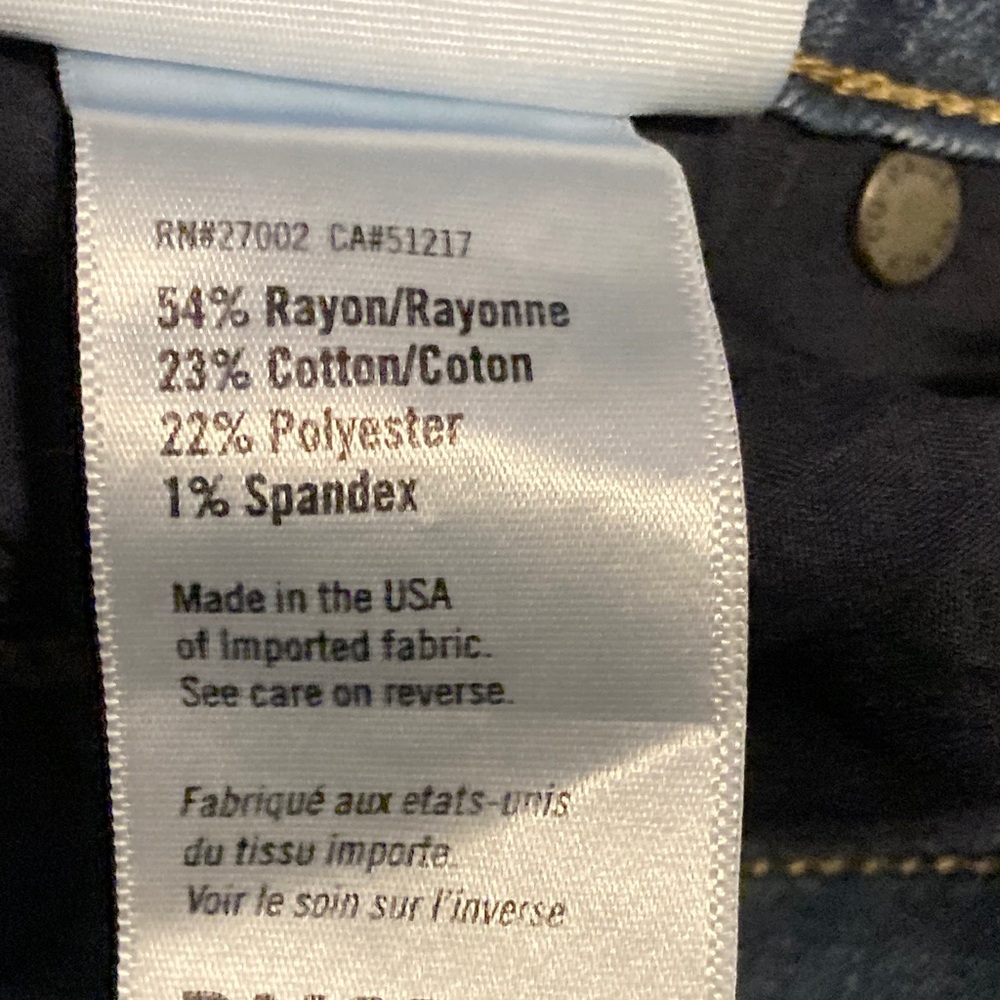 PAIGE Verdugo Skinny Jeans Dark Indigo Wash Mid Rise Stretch Denim Size 27 - Picture 3 of 7